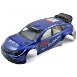 BOLHA CARROCERIA SUBARU IMPREZA WRC 2008 PARA AUTOMODELO KYOSHO DRX 1/9 ORIGINAL AZUL KYO TRB121